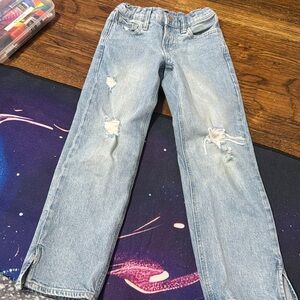 Girls size 7 GAP Straight fit jeans